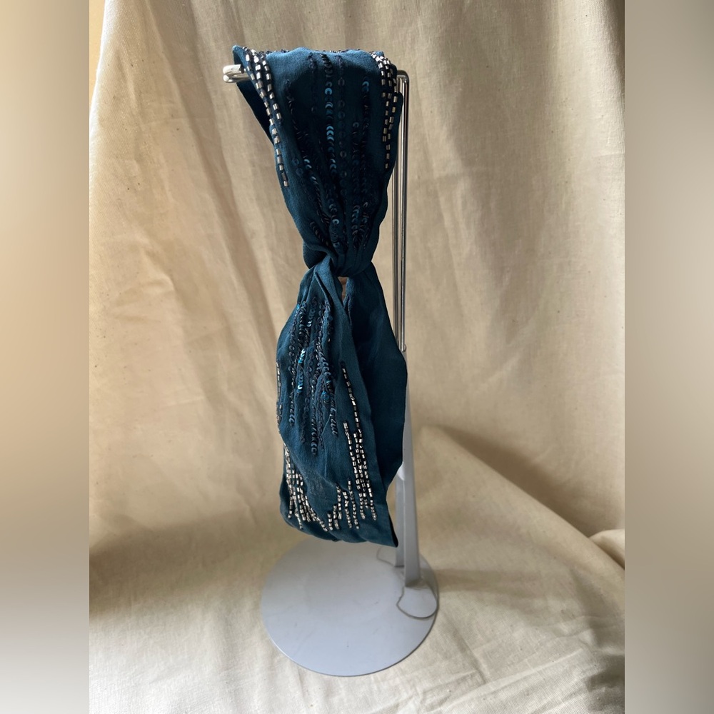 Anthropologie Sequined Beaded Headband by Namrata Joshipura